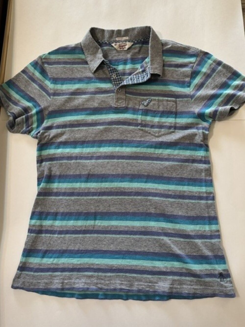 Original Penguin by Munsingwear men's short-sleeve striped polo shirt